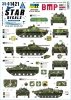 Star Decals 35-C1421 War in Ukraine 22 Ukrainian BMP-1 and BMP-3 in 2022-24 1/35